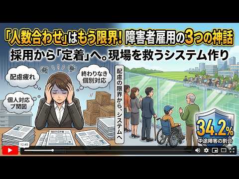 「配慮疲れ」を終わらせる3つの神話とシステム転換 のサムネイル