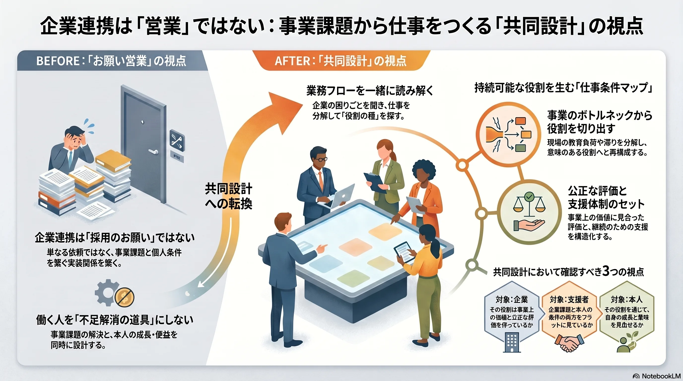 VF-17 企業連携は営業ではない：事業課題から仕事をつくる のインフォグラフィック